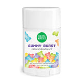 Fresh Monster Natural Deodorant for Kids & Teens - Aluminum Free, Paraben Free, Hypoallergenic, Gummy Burst Scent (1.76oz)