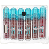 LoveMe Beauty Liquid Lip IV Hydrating Gloss Serum - High Pigment Wet Shine Finish | Up to 12HR Hydration | 6 Pack (0.16 fl. oz/3g Each)