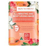 Illuminating & Moisturising Face Mask - Brightening Hydrating Sheet Mask for Radiant Skin