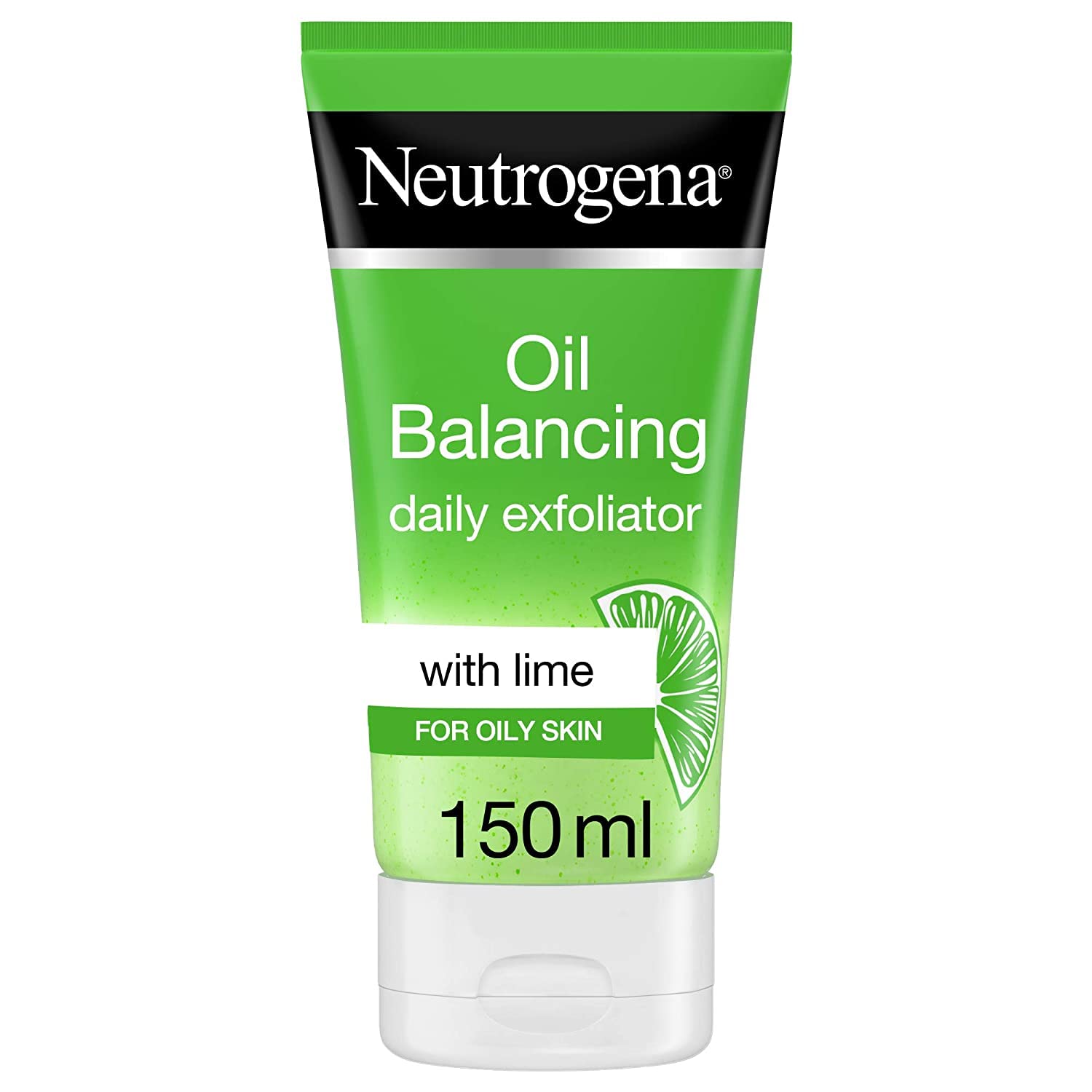 Neutrogena Oil Balancing Daily Face Exfoliator with Lime - 150ml