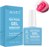 ALIVER No Foil Gel Nail Polish Remover - Quick Removal System
