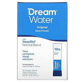 Dream Water Snoozeberry 10 Sticks - Portable Melatonin Sleep Aid 3g