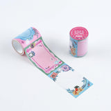 Hobonichi Techo White Cat Sticky Note Roll - Table Decorations