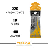 Science in Sport SIS Isotonic Energy Gel - Tropical, 2 Fl Oz (Pack of 6)