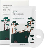 ROUND LAB Pine Calming Cica Mask - Soothing Relief for Irritated Skin (10 Pack)