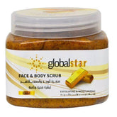 Global Star Gold Face & Body Scrub - Exfoliating, 500ml