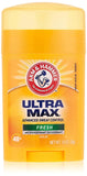 ARM & HAMMER Ultra Max Antiperspirant Deodorant - 1oz (Pack of 2) - Long-Lasting Odor Protection
