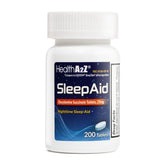 HealthA2Z® Sleep Aid - Doxylamine Succinate 25mg for Fast-Acting Sleep Support (Pack of 1, 200 Count)