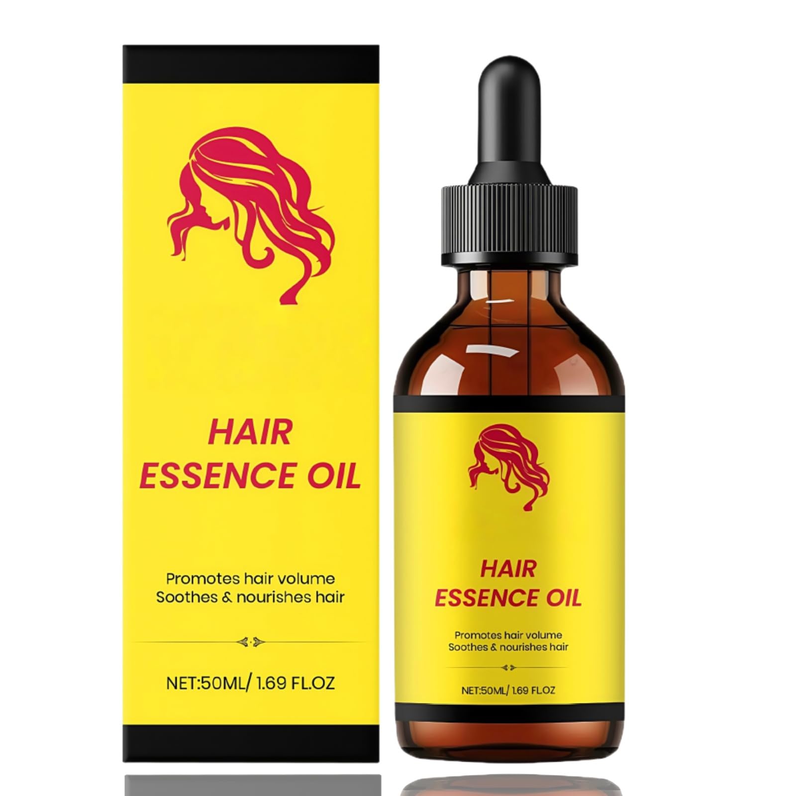 Advanced Natural Hair Growth Oil & Scalp Serum (50ML) - Treatment for Thinning Hair & Dry Itchy Scalp