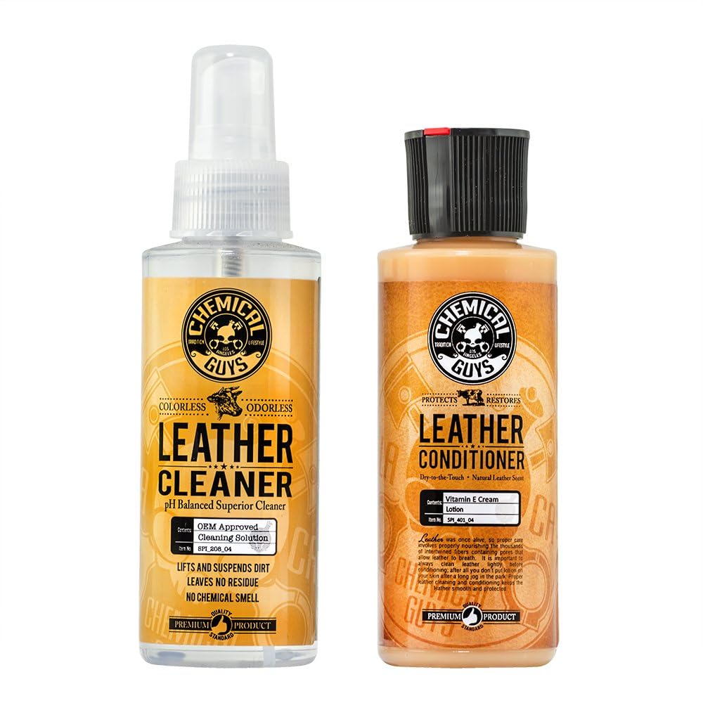 Chemical Guys Leather Cleaner & Conditioner Kit SPI_109_16