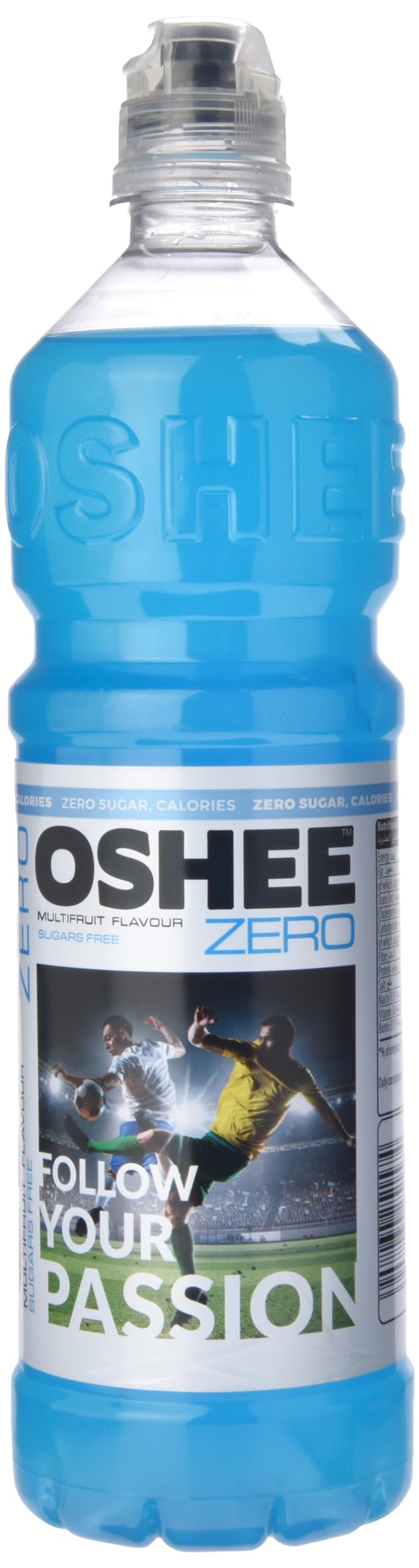 Oshee Zero Multifruit Flavor Sugar-Free Non-Carbonated Drink - 750ml Refreshing Hydration