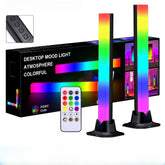 Dual RGB Light Bar Set - Music Sync Ambient Gaming & TV Backlight Kit (2 Pcs)