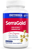 Enzymedica SerraGold High Potency Serrapeptase Enzyme Support 120 Capsules