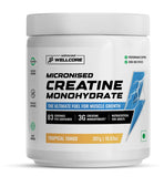 Wellcore Micronised Creatine Monohydrate - Tropical Tango (307g) for Muscle Strength & Fast Recovery