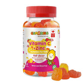 GUMAZING Vitamin C + Zinc for Kids - 60 Gummies, Immune Support Supplement