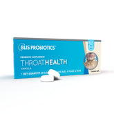 BLIS ThroatHealth Oral Probiotic - Most Potent BLIS K12 Formula - 2.5 Billion CFU - Throat Immunity Support for Adults and Kids - Sugar-Free Lozenges - 30 Day Supply