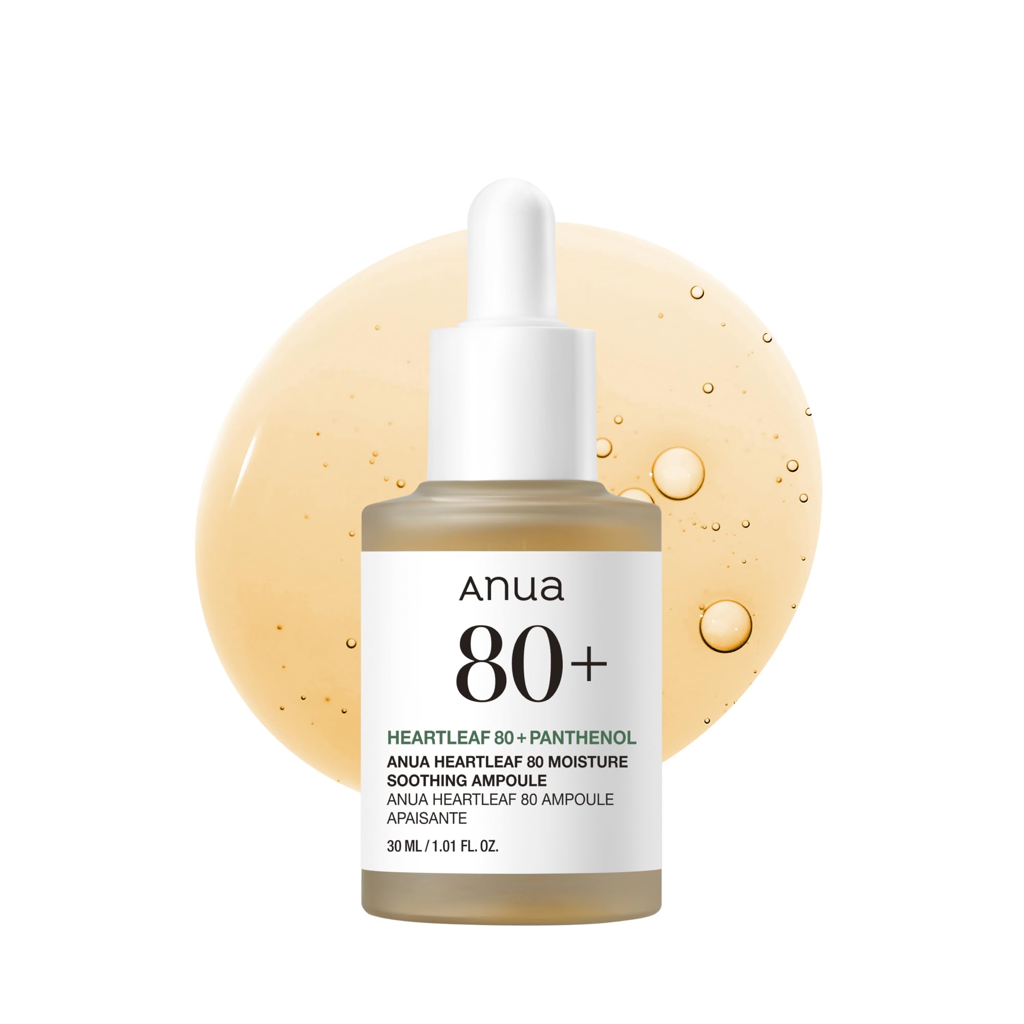 Heartleaf Korean Soothing Ampoule – Glass Skin, Hydration, Gentle Formula, Vegan & Non-Greasy