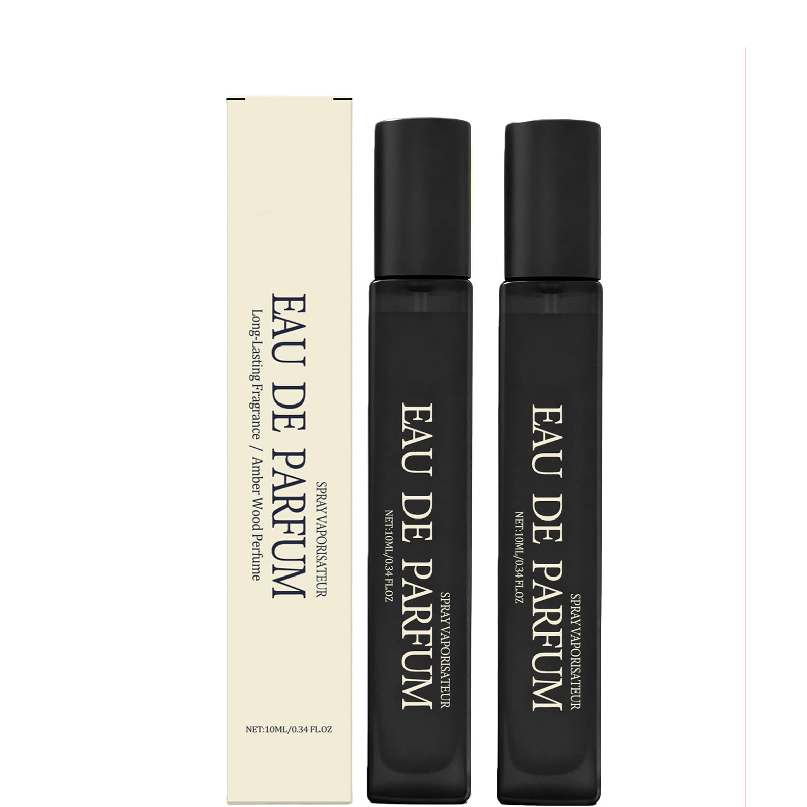 Amber Wood Perfume Spray 10ml - Long-Lasting Natural Fragrance for Daily Use