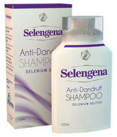 Selengena Anti-Dandruff Shampoo - 120ml for Healthy Scalp