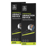 Pee Safe Foldable Disposable Female Urination Device - 24 Pack for Women Travelers