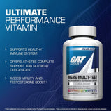 GAT Sport Men's Multi + Test Multivitamin, 60 Tablets