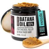 Unrefined Batana Oil for Hair Growth - 4oz | Authentic Organic Dr Sebi Hair Mask from Honduras