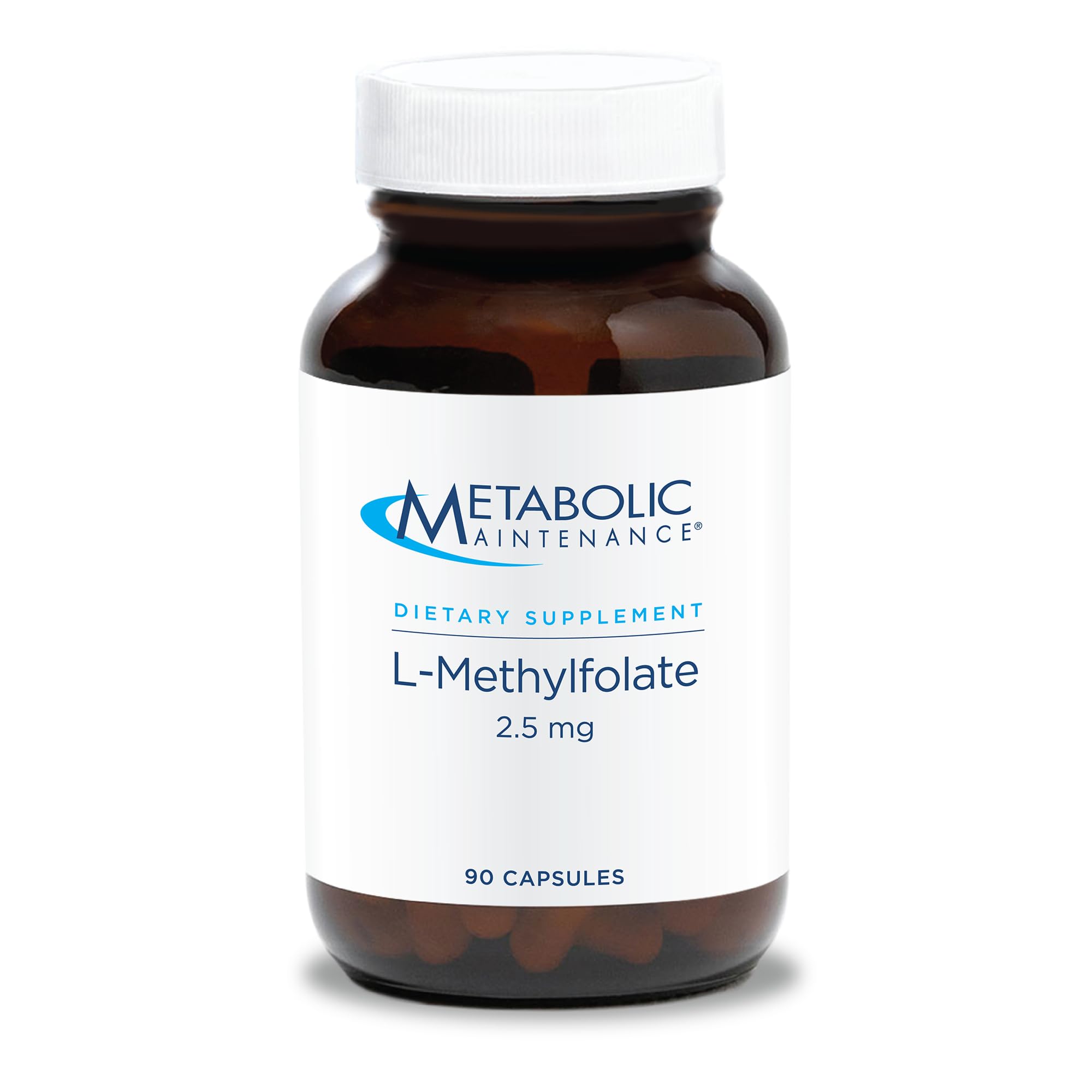 Metabolic Maintenance 5-MTHF 2.5 mg 90 Capsules - Methyl Folate Support