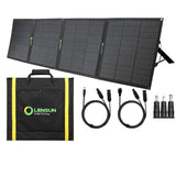 LensunSolar 200W Foldable Solar Panel with Leg Support - Goal Zero Compatible