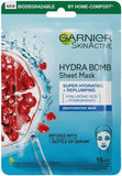 Garnier Pomegranate Hydrating Sheet Mask for Dehydrated Skin, 15 Mins