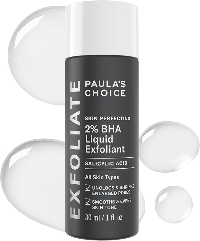 Paula's Choice Skin Perfecting 2% BHA Liquid Exfoliant for Blackheads & Pores