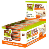 Rice Up Caramel White Chocolate Rice Bar - 20 Packs of 18g Indulgent Treats