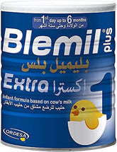 Blemil Plus Extra 1 Follow Up Formula Milk - For Infants from 1st Day to 6 Months, 600g