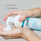 رغوة ISDIN Acniben لتنظيف البشرة الدهنية والمصابة بحب الشباب، عبوة مزدوجة