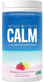 Natural Vitality Calm Magnesium Anti-Stress Drink Mix – Raspberry Lemon Flavor