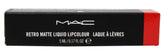 MAC Retro Matte Liquid Lipstick in 105 Feels So Grand - Long-Lasting Matte Finish for Women