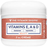 Vitamin E, A, & D Rejuvenating Face Crème (2 oz) - The Vitamin Shoppe