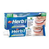 Dabur Herbal Smokers Natural Toothpaste with Salt, Mint & Blackberry - 150g