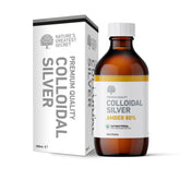 Nature's Greatest Secret Colloidal Silver Pure Amber Bottle, 60g