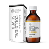 Nature's Greatest Secret Colloidal Silver Pure Amber Bottle, 60g
