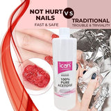 Ican London 100% Pure Acetone Nail Polish Remover - 500ml
