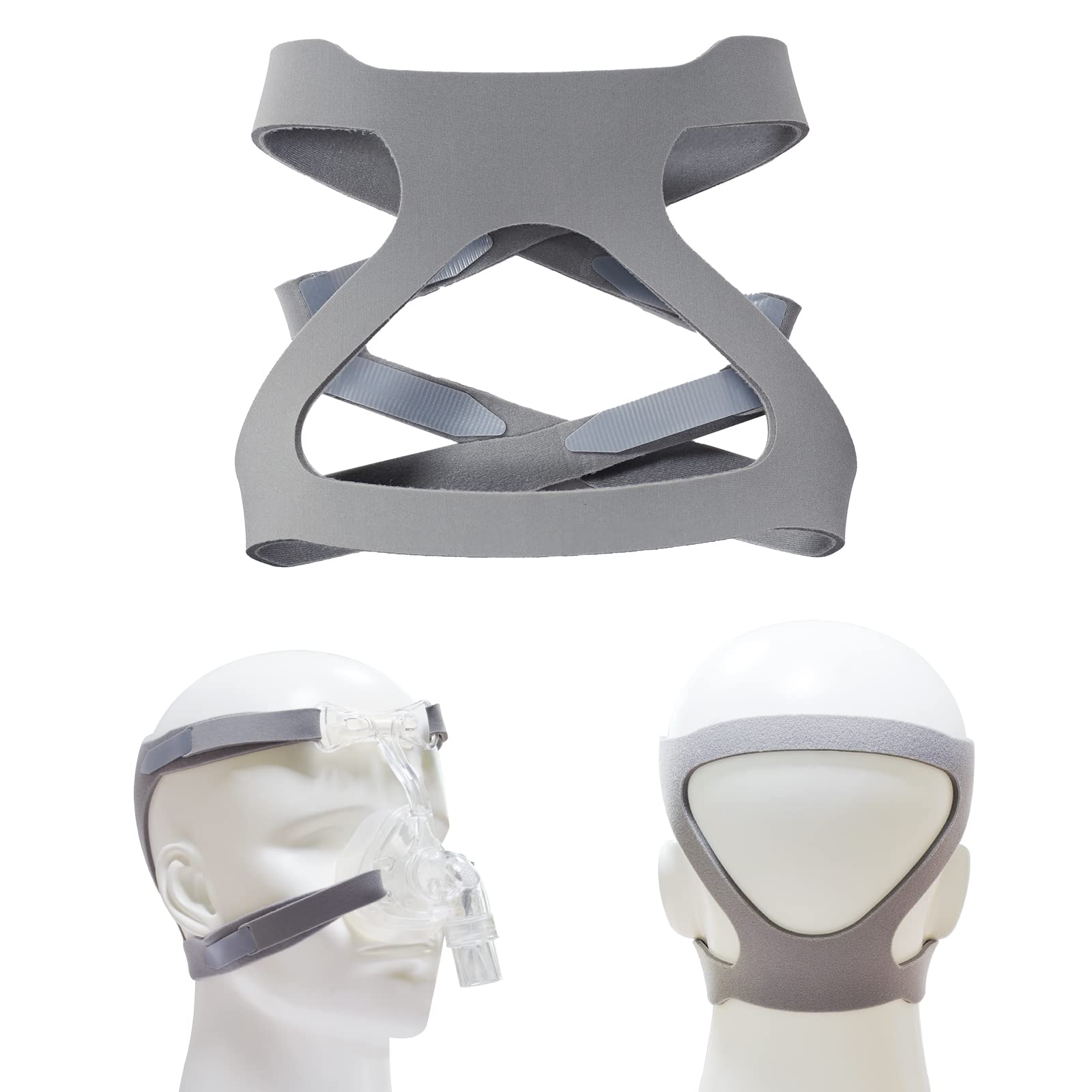 Universal CPAP Mask Headgear Replacement Strap - ResMed & Philips Compatible