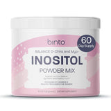 Binto Inositol Powder Mix - 60-Day Supply - 40:1 Ratio for Hormone Balance & Ovulation Support