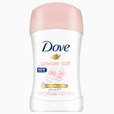 Dove Women Antiperspirant Deodorant Stick - 48H Protection, Powder Soft, Alcohol-Free - 40g