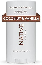 Native Deodorant Natural Deodorant For Women And Men Vegan Gluten Free Cruelty Free Aluminum Free Free Of Parabens Sulfates Coconut Vanilla