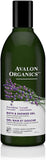 Avalon Organics جل الاستحمام والاسترخاء باللافندر العضوي ٣٥٥ مل