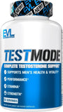 Evlution Nutrition TestMode Complete Testosterone Support for Men | Enhances Vitality, Performance & Strength | 50 Servings, 100 Veggie Capsules
