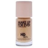 Make Up For Ever HD Skin Foundation - 1Y18 Warm Cashew - 30ml