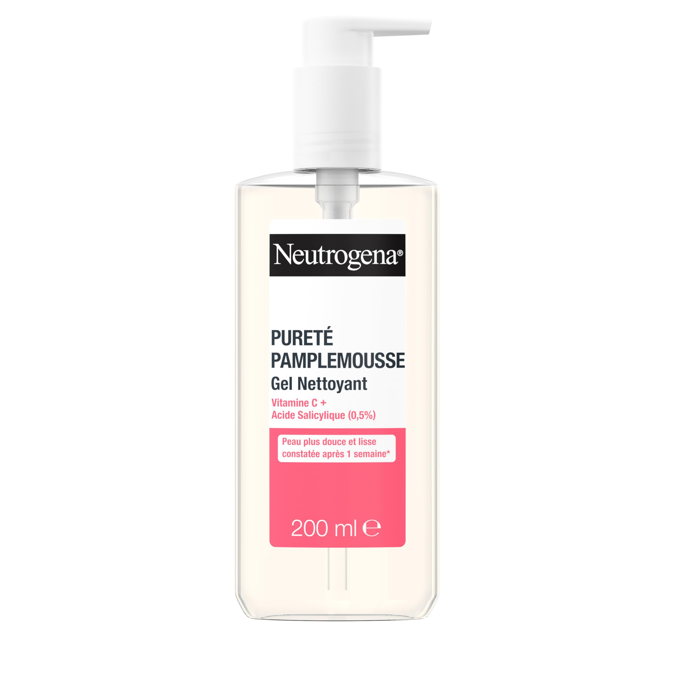 Neutrogena Grapefruit Purity Gel Facial Cleanser with Vitamin C & Salicylic Acid, 150ml
