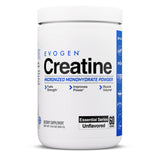 Evogen Creatine Monohydrate Powder - Micronized for Men & Women | Pure Strength & Recovery Supplement | Unflavored 60 Servings