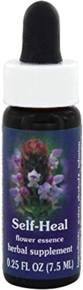 Flower Essence Services Quintessentials Self-Heal Supplement Dropper - 0.25 oz
